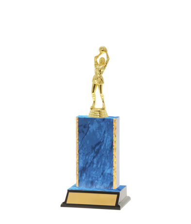  Gd Edged Trophy on P/Base <Br>15.5cm Plus Figurine