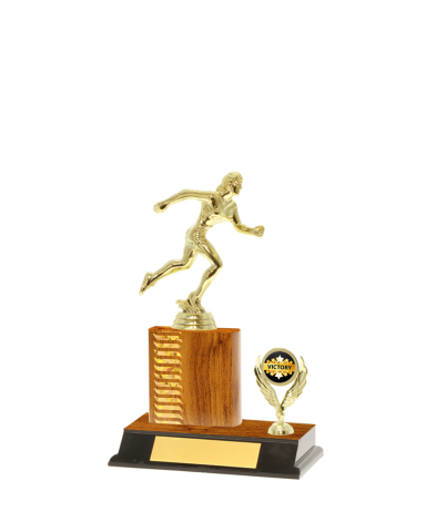  Pattern Trophy on P/Base <Br>10.5cm Plus Figurine