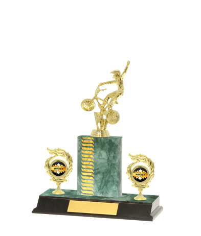 Pattern Trophy on P/Base <Br>13cm Plus Figurine