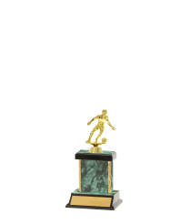  Gd Edged Trophy on P/Base <Br>12cm Plus Figurine