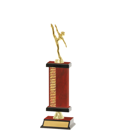  Pattern Trophy on P/Base <Br>24cm Plus Figurine
