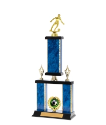  Gd Edged Trophy on P/Base <Br>43.5cm Plus Figurine