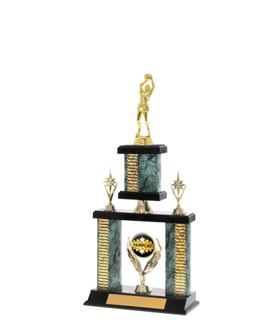  Pattern Trophy on P/Base <Br>33.5cm Plus Figurine