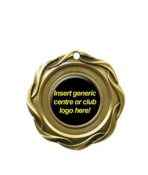 26663G 1" Fusion Hdr Gold Medal 5cm Dia