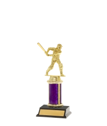  Tube Trophy on P/Base&nbsp;10.5cm Plus Figurine