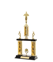  Tube Trophy <Br>32.5cm Plus Figurine