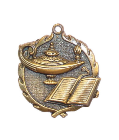 32000G Knowledge - Gold Medal 4.5cm Dia