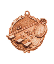 32040Z Swimming - Bronze Medal 4.5cm Dia