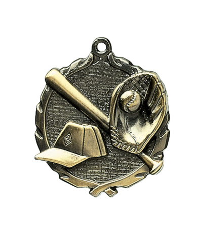 32130G Baseball - Gold Medal 4.5cm Dia