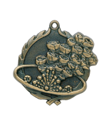 32215G Beauty Queen - Gold Medal 4.5cm Dia