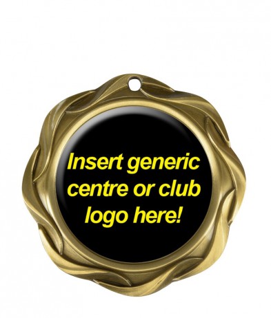 43573G 2" Fusion Hdr - Gold Medal 7.5cm Dia