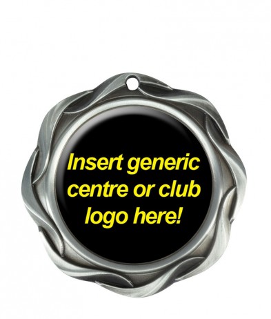 43573S 2" Fusion Hdr - Silver Medal 7.5cm Dia