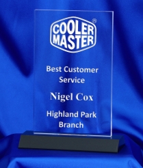 6011 20.5cm Acrylic Award (Square)