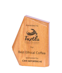 612R Solid Wood Award 18cm