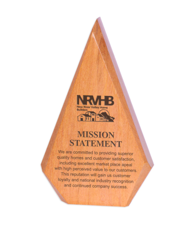 613R Solid Wood Award 21.5cm