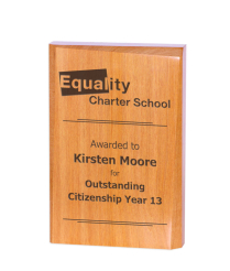 618R Solid Wood Award 20.5cm