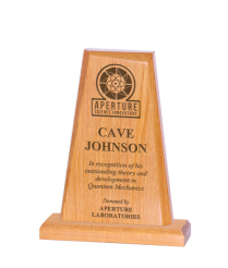 624R Solid Wood Award 22cm