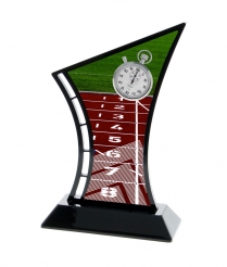 631ATHL 19.5cm Printed Athletics Acrylic Award