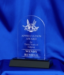 632 15.5cm Acrylic Award