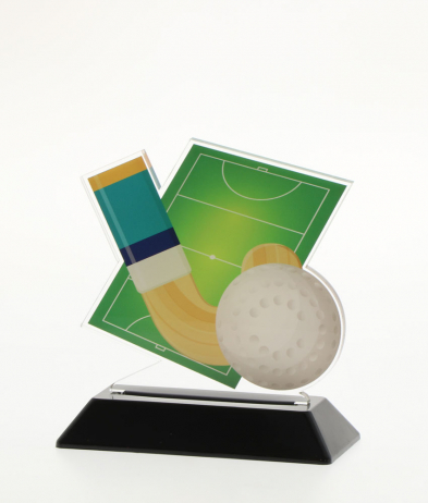 6902HOCK 13.5cm Printed Hockey Acrylic Award