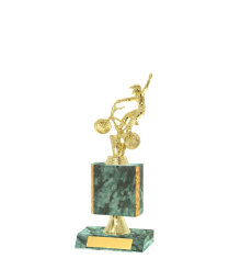  Gd Edged Trophy <Br>12.5cm Plus Figurine