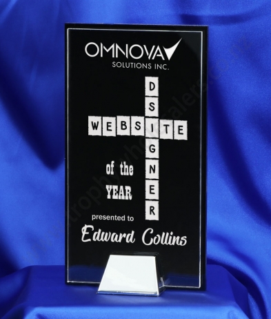 ACB010 23cm Multi Layered Nickel Base Acrylic Award