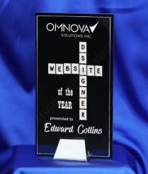 ACB010 23cm Multi Layered Nickel Base Acrylic Award