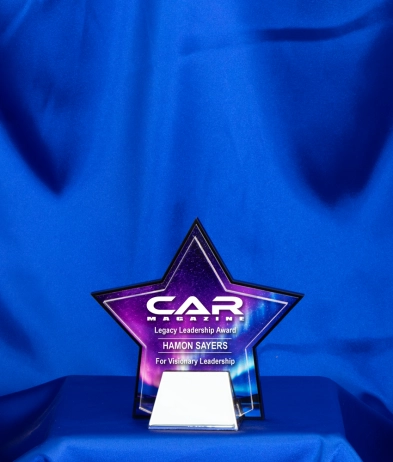  Aurora Layered Award - 11.5cm