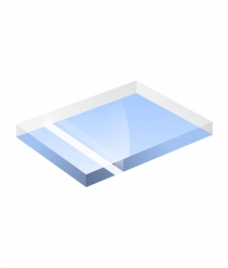 ACR3MLB12 TroGlass Mirror Light Blue 3mm