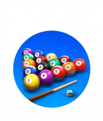 BILL205 Billiards Pool - Dome 50mm