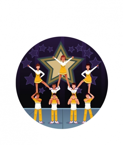 CHEE202 Cheerleading - Insert 50mm