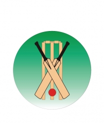 CRIC202 Cricket X-Bats & Wicket Dome 50mm