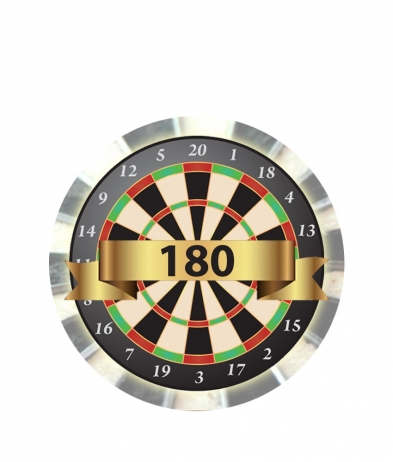 DART06 Darts 180 - Dome 25mm