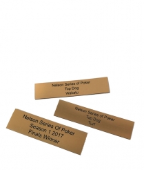  Engraved Trophy Plates