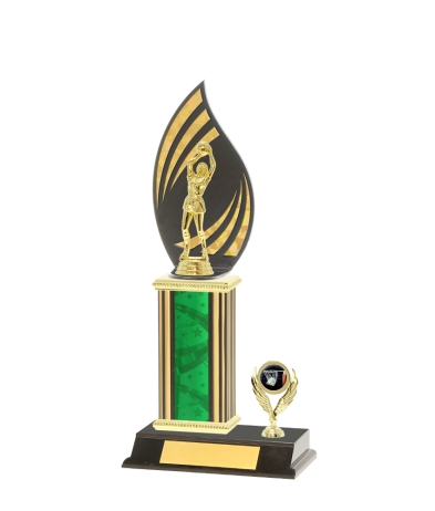  F/Back Tube Trophy On P/Base <Br>34.5cm