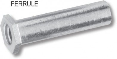 FERRULE 30mm Hex Head Joiner