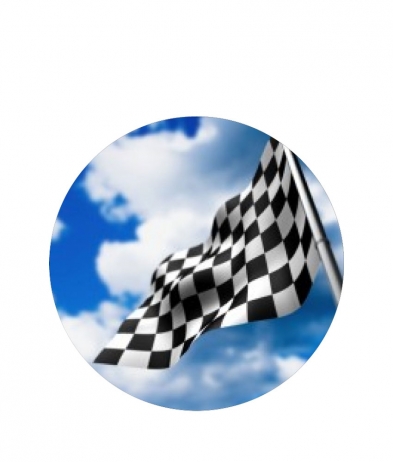 FLAG202 Flag Against Sky - Insert 50mm