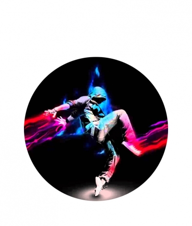 HIPH02 Hip Hop - Dome 25mm