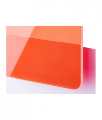 LG117136 TroGlass Colour Gloss Red Fluorescent 3mm
