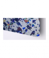 LGFTLB709 TroGlitter Chunky Blue 3mm