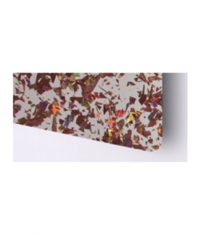 LGFTLB911 TroGlitter Chunky Rose Gold 3mm