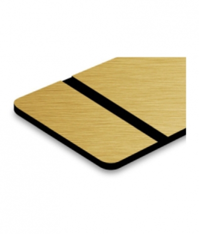 LMT734 TroLase Metallic BR Gold/Black 1.6mm