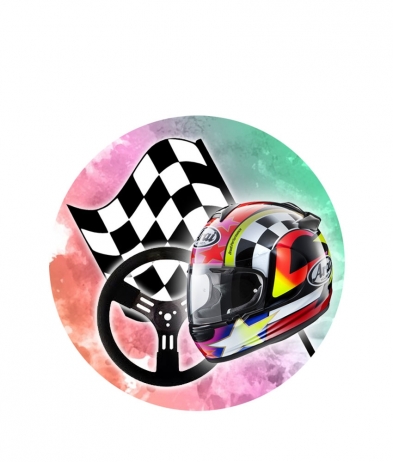 MOTO204 Car Racing - Dome 50mm