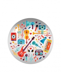 MUSI05 Music - Dome 25mm