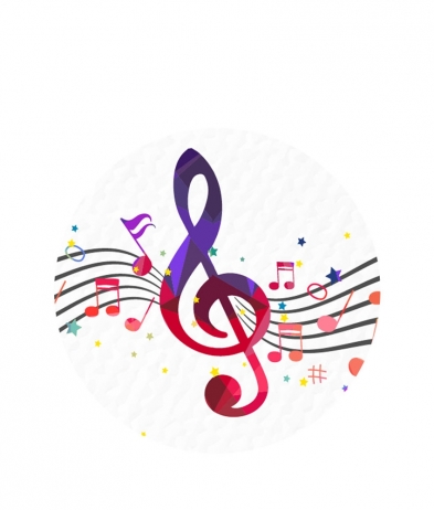 MUSI204 Music Note - Dome 50mm