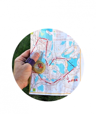 ORIE02 Orienteering - Dome 25mm