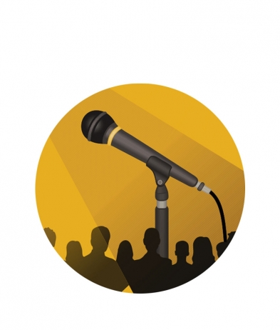 PUBL01 Public Speaking - Dome 25mm