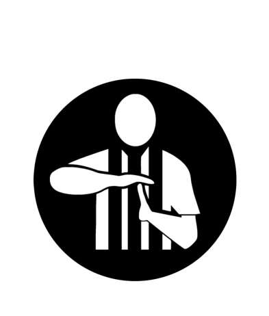 REFE01 Referee - Dome 25mm