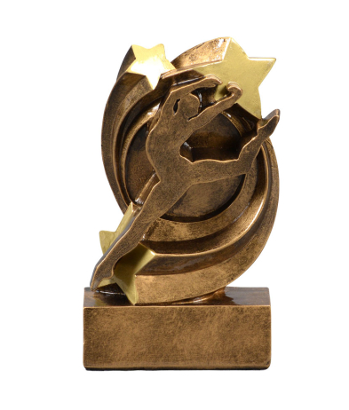 RES0120 Star Swirl Dance Resin 13.5cm