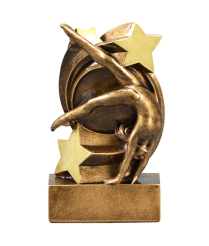 RES0155 Star Swirl Gym Resin 13.5cm